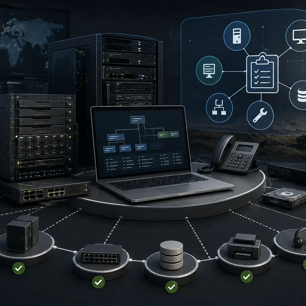 Configuration and asset management across interconnected Defence simulation infrastructure