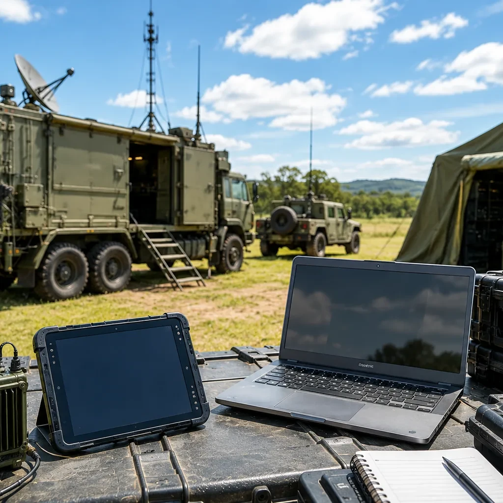 Deployable ICT communications equipment supporting Headquarters on the Move capability